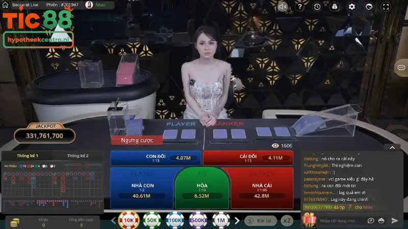 Đội ngũ Dealer chuyên nghiệp và tương tác trực tiếp