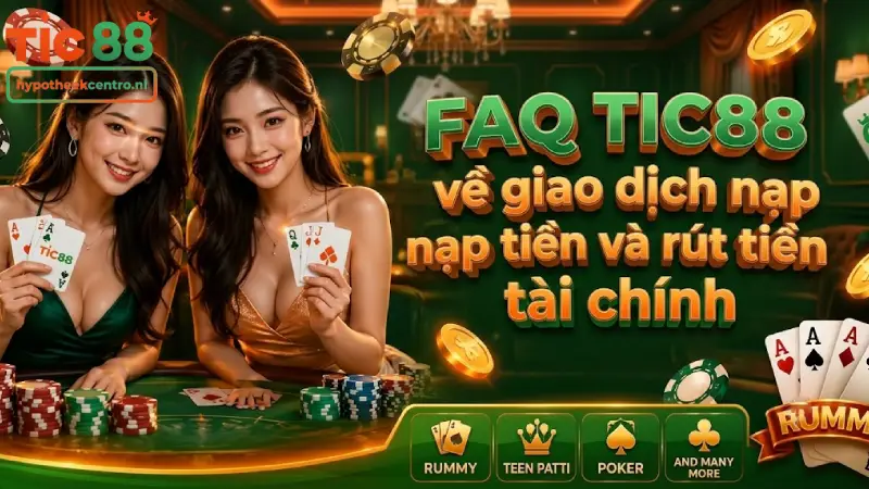 FAQ TIC88 về giao dịch nạp tiền và rút tiền tài chính