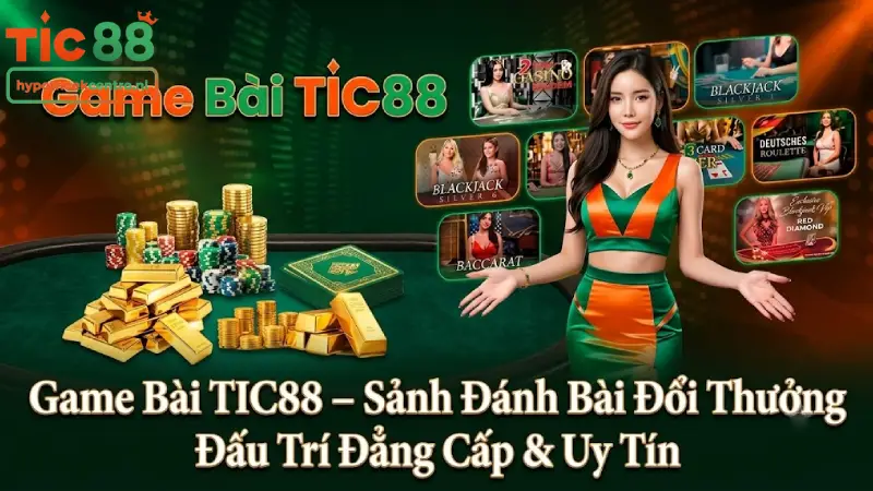 Game Bài TIC88 – Sảnh Đánh Bài Đổi Thưởng Đấu Trí Đẳng Cấp & Uy Tín