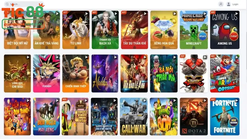 Hướng dẫn các bước tham gia chơi Slot TIC88 cho tân thủ