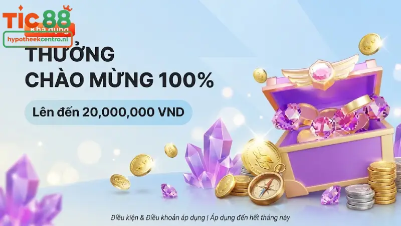 Khuyến mãi thưởng nạp lần đầu 100% dành cho tân thủ