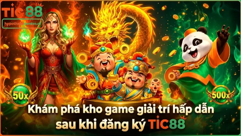 Khám phá kho game giải trí hấp dẫn sau khi đăng ký TIC88