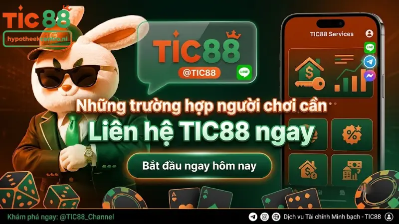 Những trường hợp người chơi cần Liên hệ TIC88 ngay