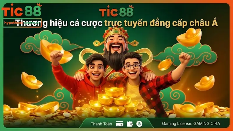 TIC88 – Thương hiệu cá cược trực tuyến đẳng cấp châu Á